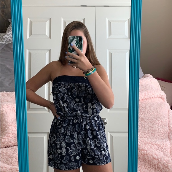 Strapless romper - Picture 3 of 3